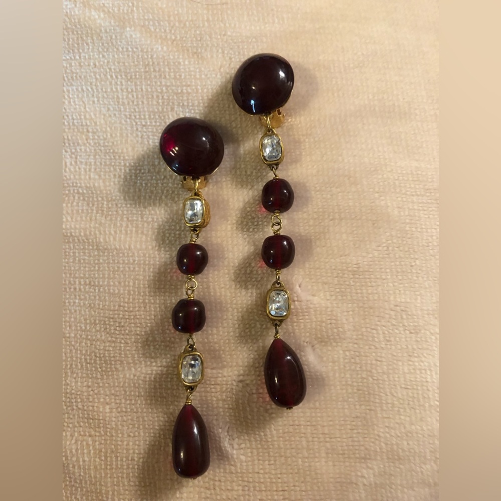 Vintage Chanel Drop Earrings